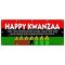 Signmission HAPPY KWANZA MAY THE HERITAGE WE SHARE LIGHT BANNER SIGN B-120 Happy Kwanza May The Her - alternate 1